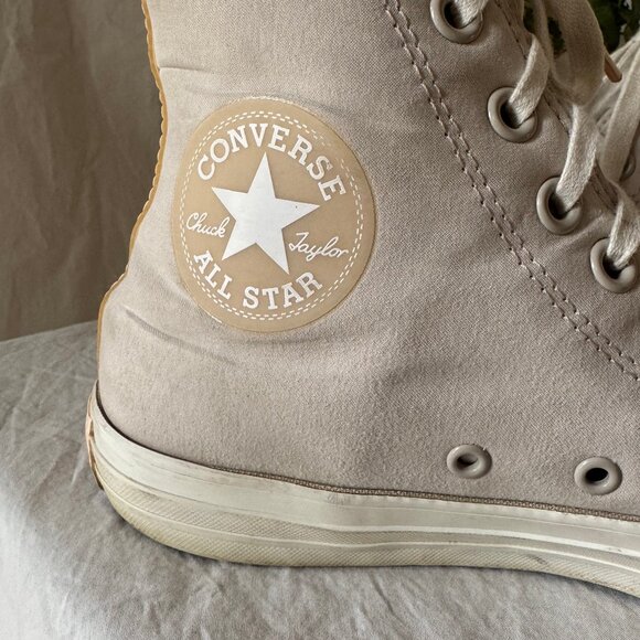 RARE! Converse CTAS Hi String / Crimson Tint / Egret  570304F - Picture 11 of 15